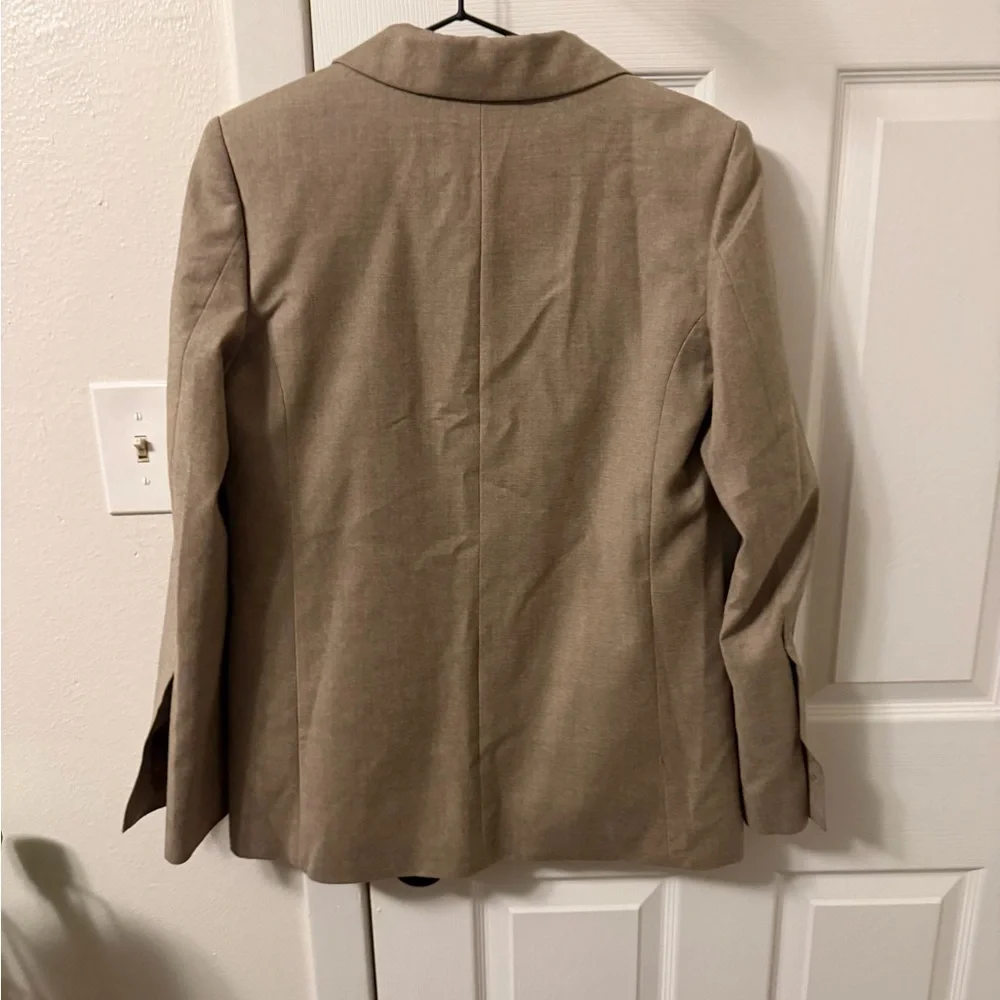 Totême Wool Flannel Blazer NWT Beige 34 Luxury Minimalist - Picture 2 of 8